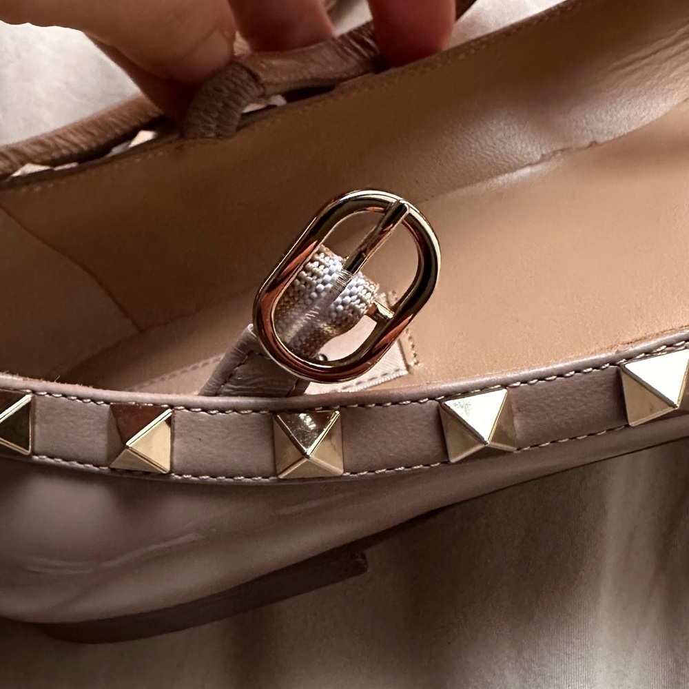 VALENTINO Rockstud Caged Ballet Flats - Picture 12 of 14